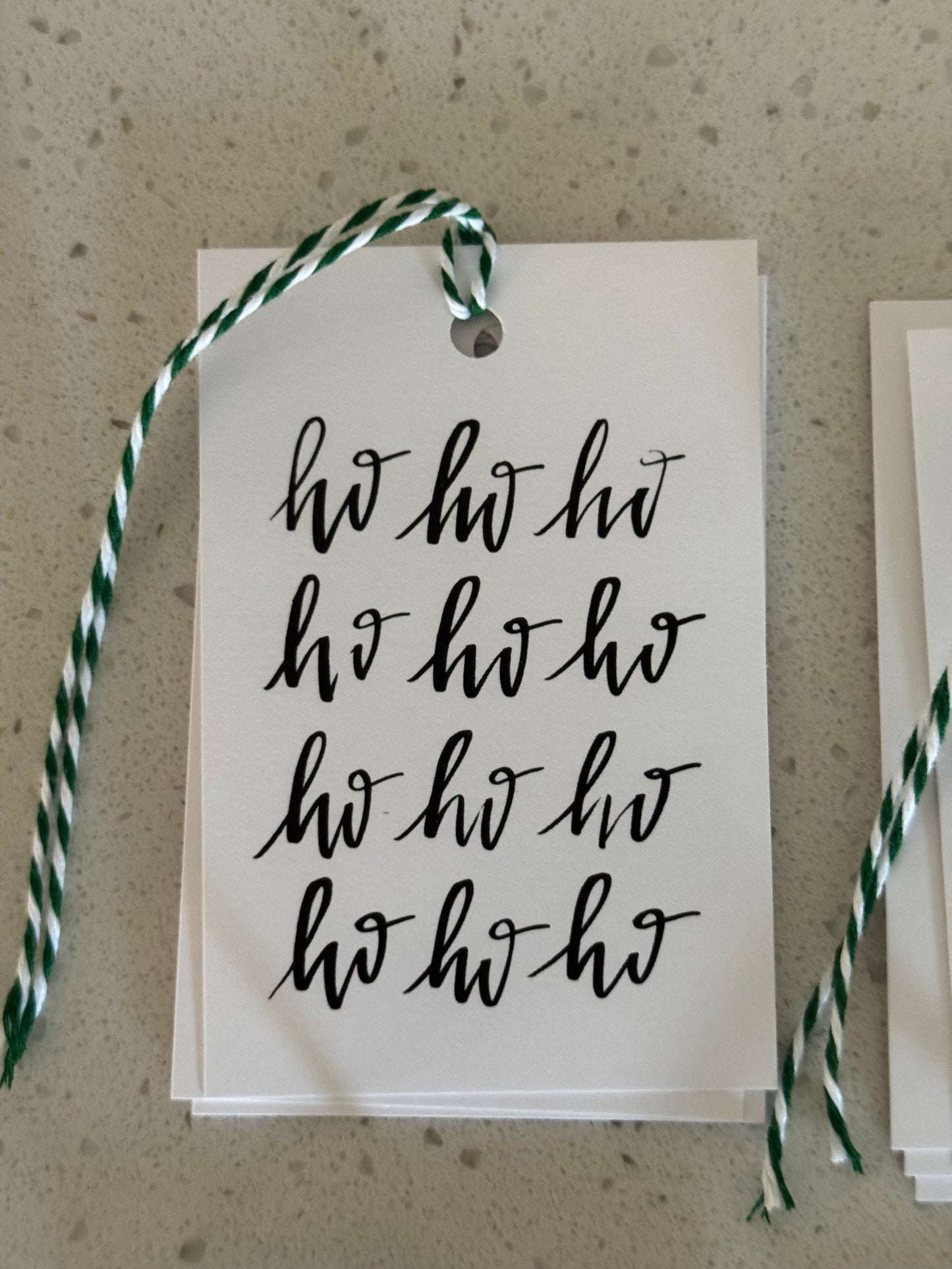 Christmas tags