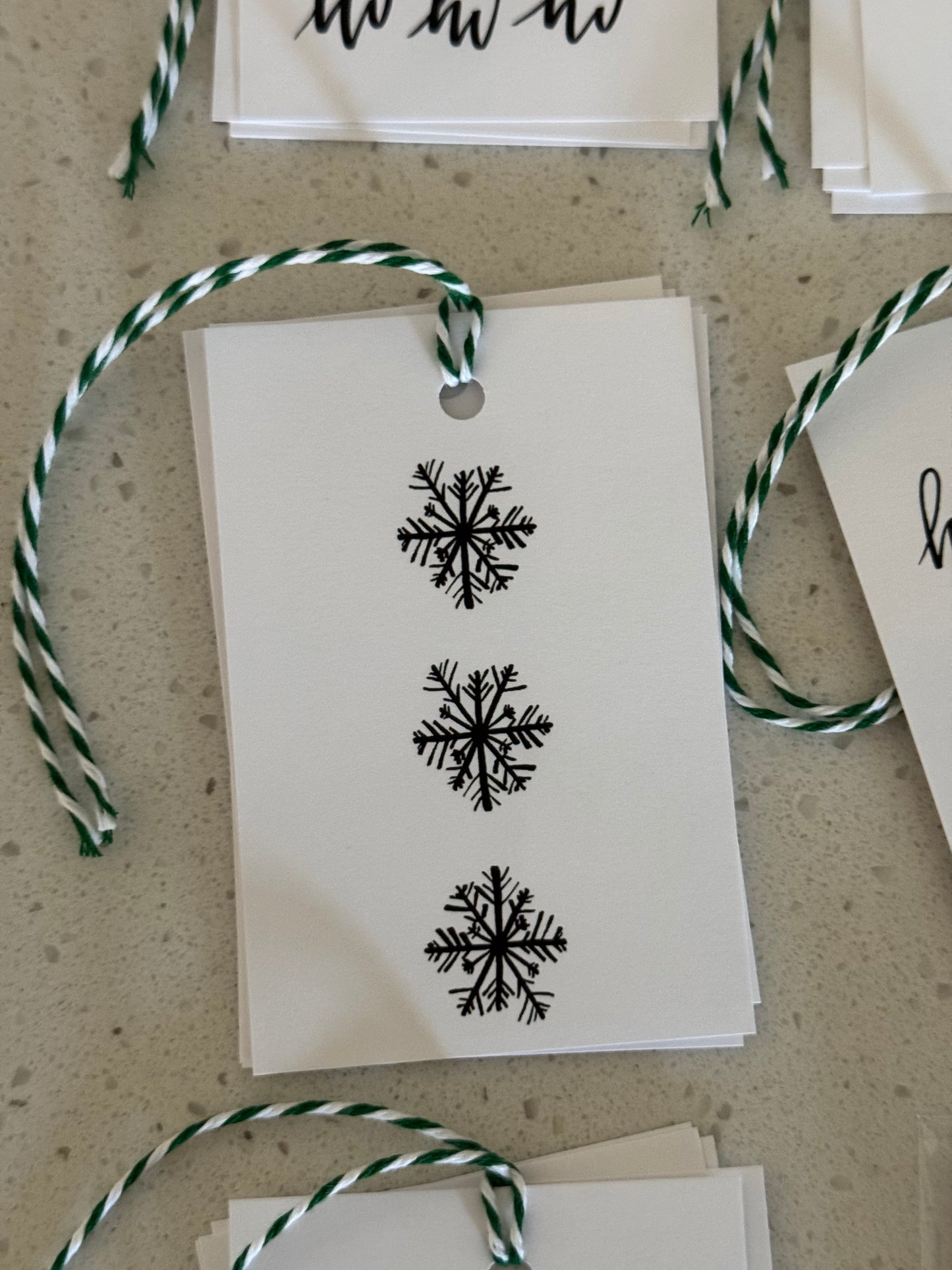Christmas tags