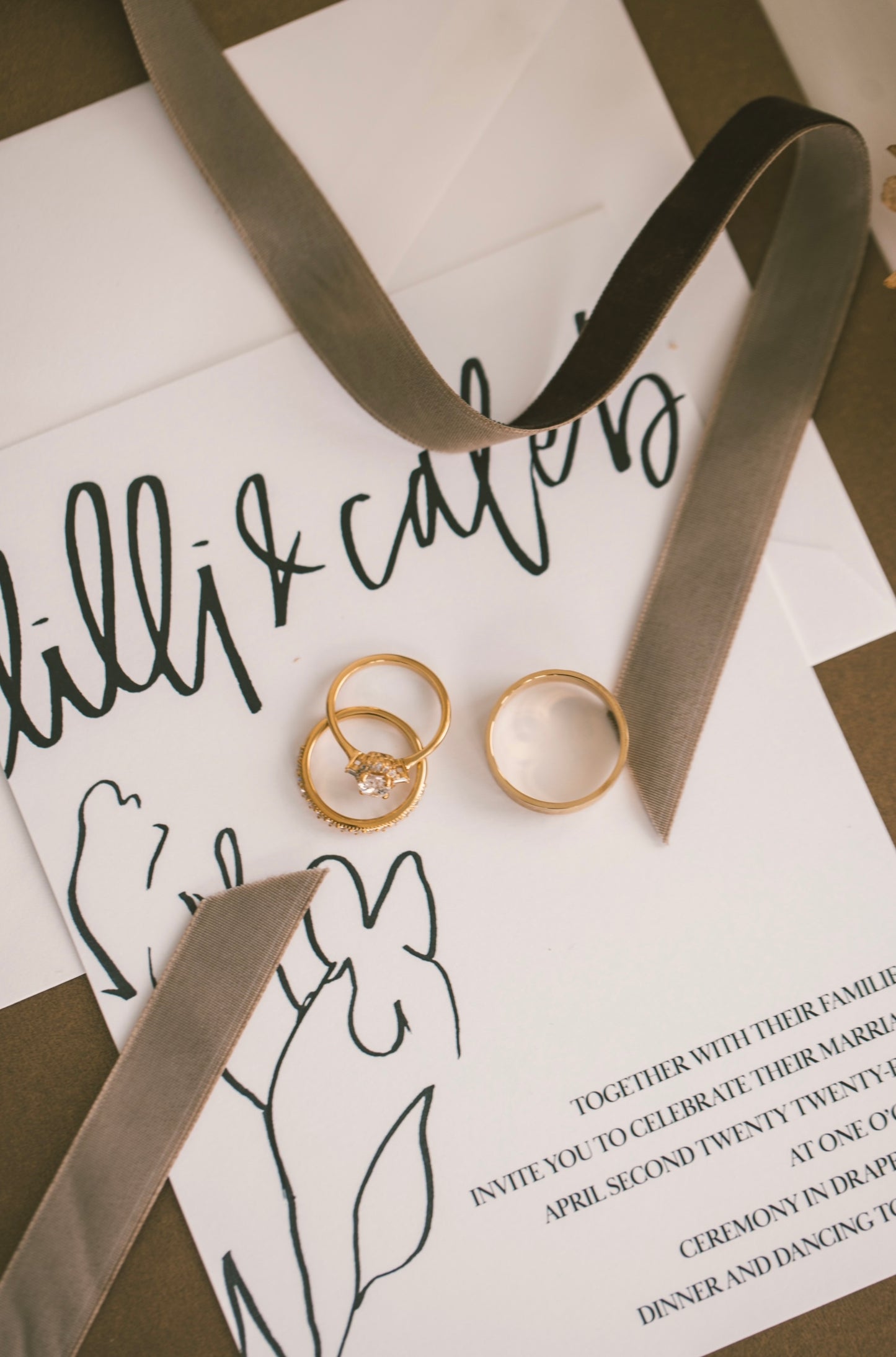 Custom Wedding Invitation