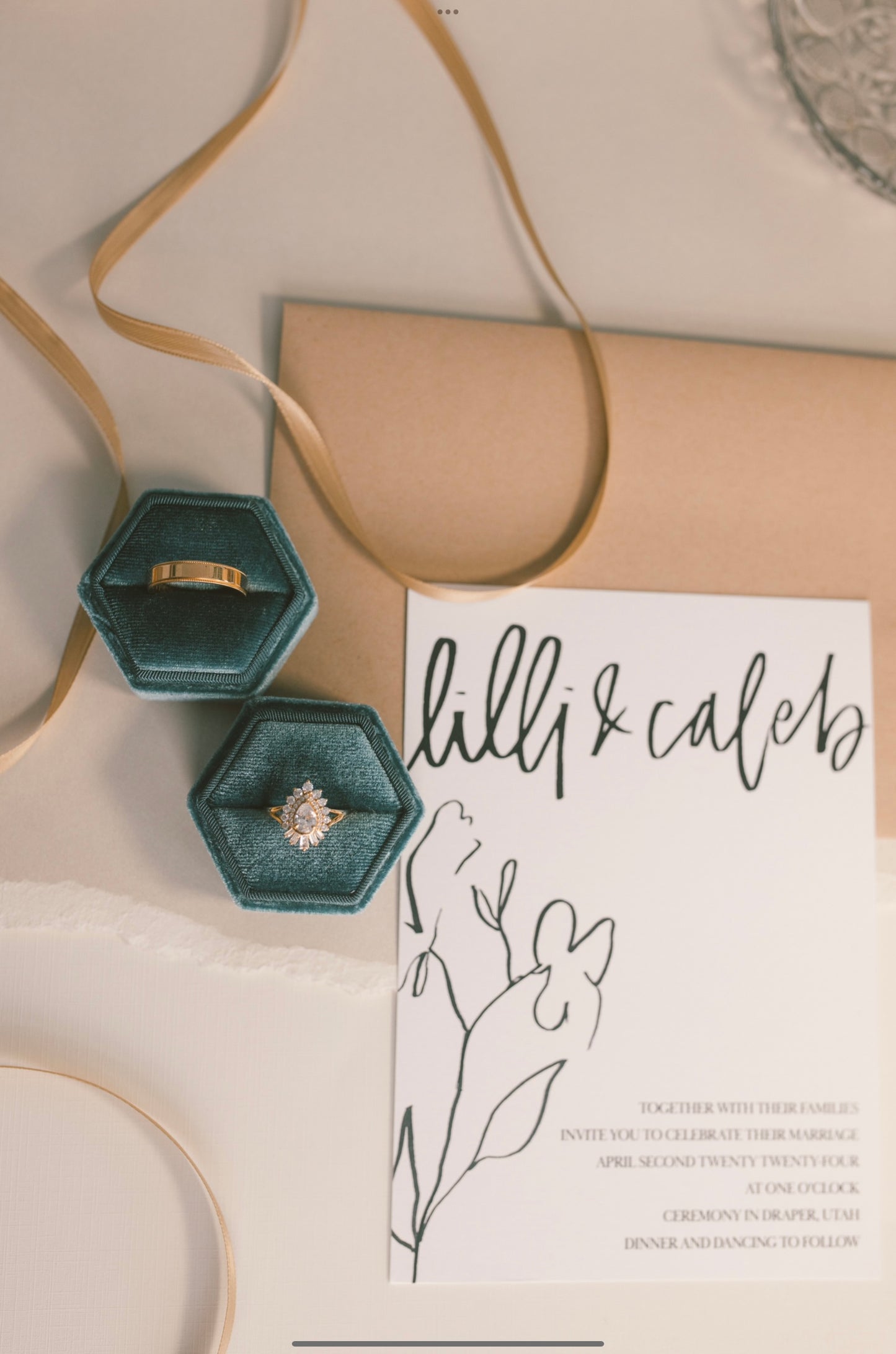 Custom Wedding Invitation